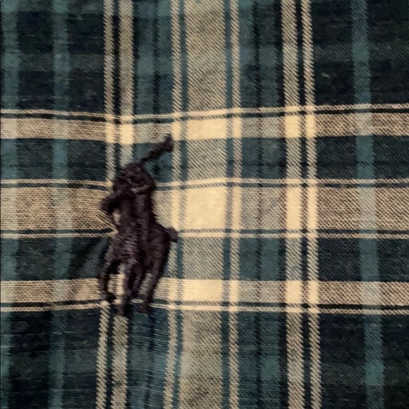 Boys L 14/16 Shortsleeved Button down Polo Shirt - Picture 2 of 4